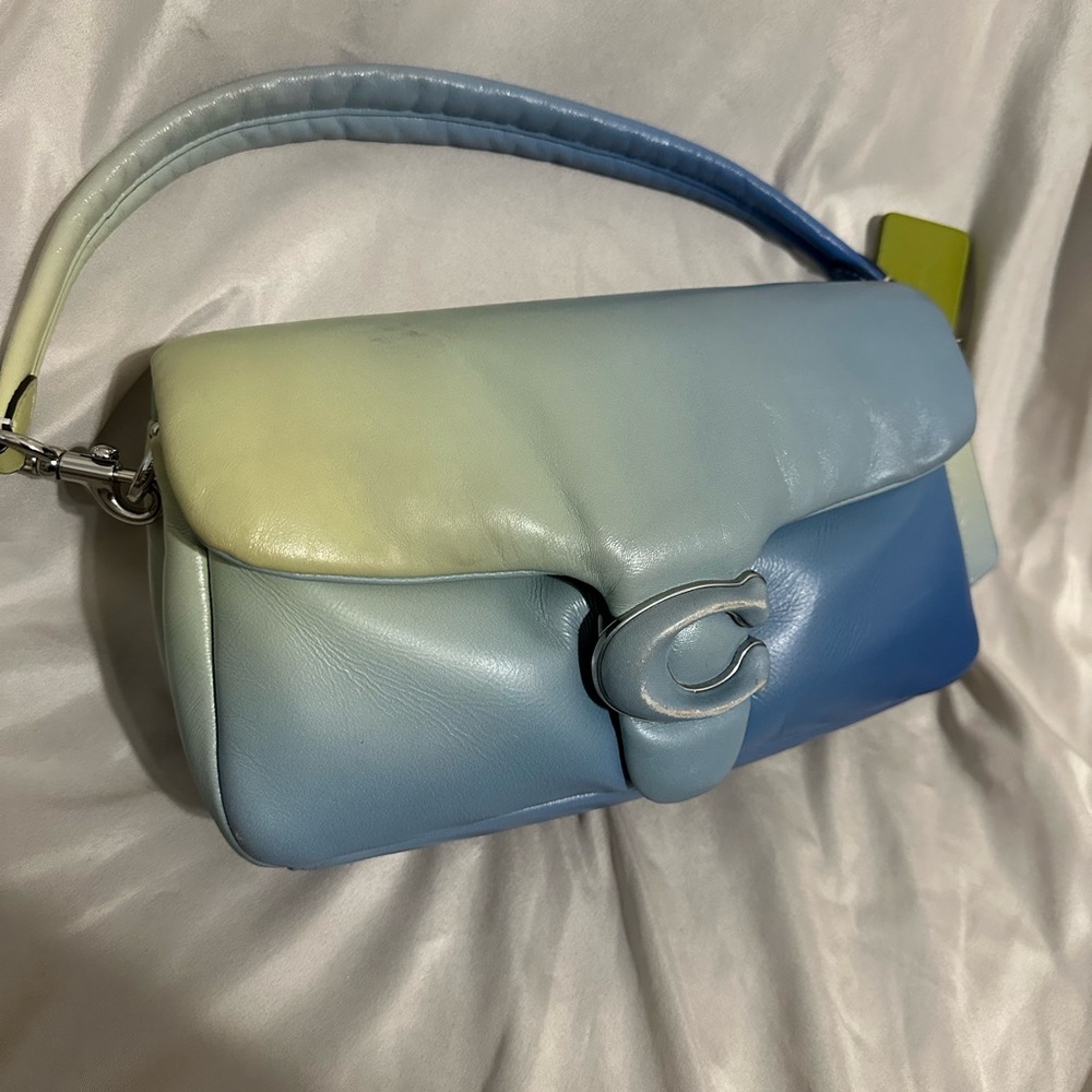 Coach Aqua ombré pillow tabby 26 shoulder bag